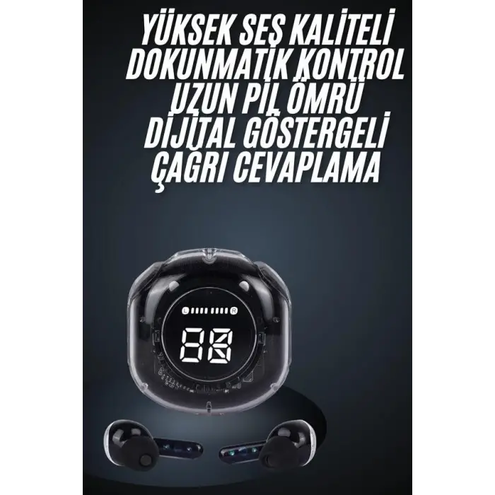 Kablosuz Bluetooth Kulaklık Hifi Ses Kalitesi ve Mikrofonlu