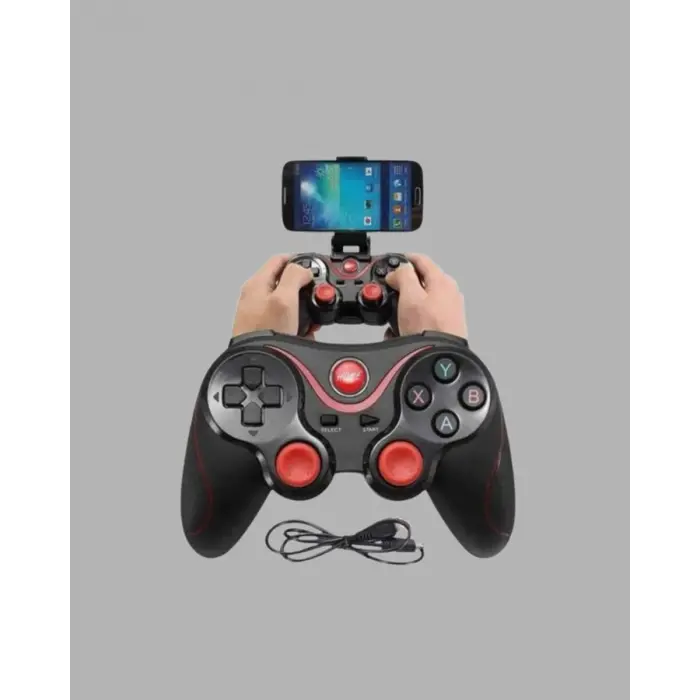 Kablosuz Bluetooth Oyun Kolu Mobil TV PC Uyumlu Ergonomik Tasarım