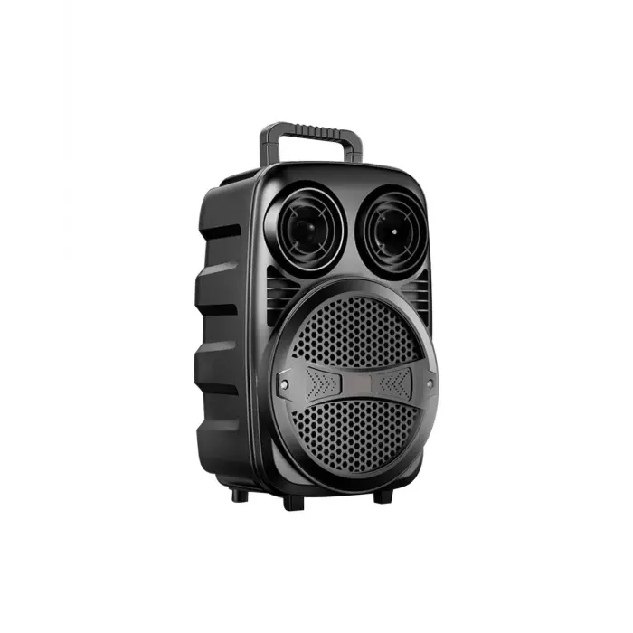 Kablosuz Karaoke Hoparlör Mikrofonlu RGB Işıklı Bluetooth Speaker USB TF Kart Destekli