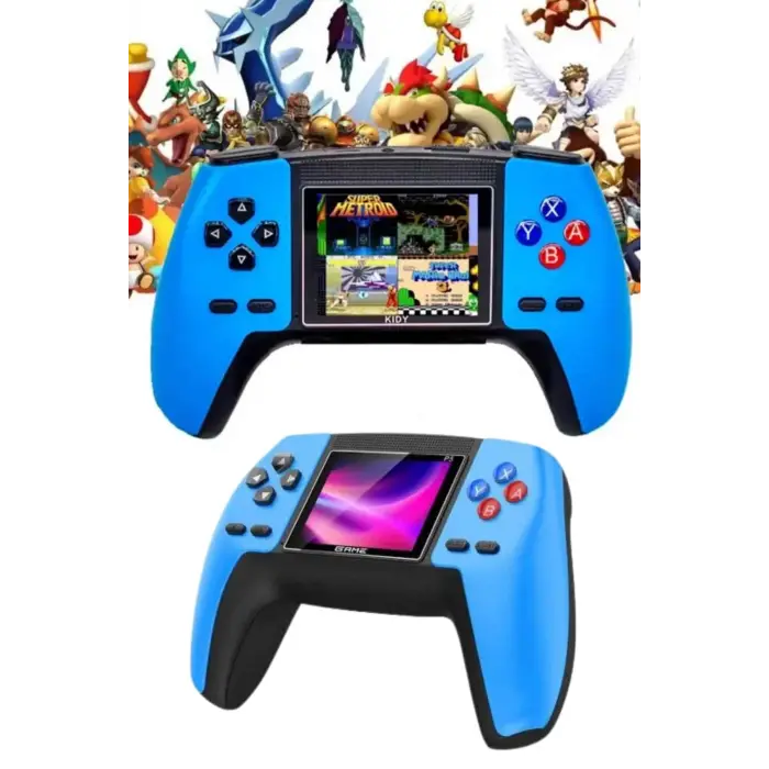Kablosuz Oyun Konsolu Atari Game Stick Retro Konsol 520 Oyunlu