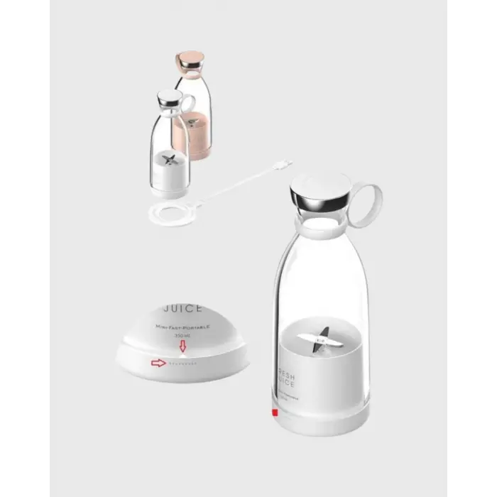 Kablosuz Taşınabilir Mini Blender – USB Şarjlı, 1200mAh