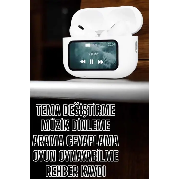 Kablosuz Yeni Nesil Bluetooth Bağlantılı Dokunmatik Ekranlı Kulak İçi Pro