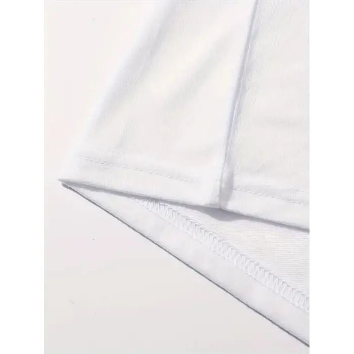 Kadın Brooklyn Baskılı Tişört Kısa Kol Bisiklet Yaka Oversize T-Shirt - Beyaz