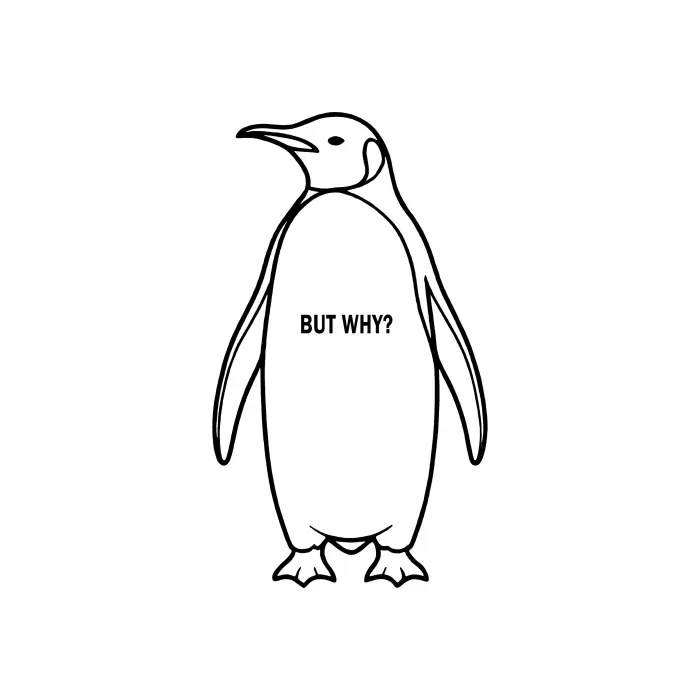 Kadın T-Shirt Nihilist Penguen Baskılı Bisiklet Yaka Kısa kol yazlık Tişört - Beyaz