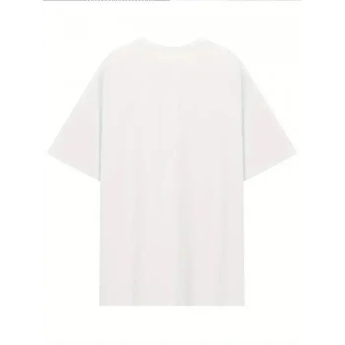 Kadın T-Shirt Kısa Kollu, Umrumda Değil Baskılı tişört - Beyaz