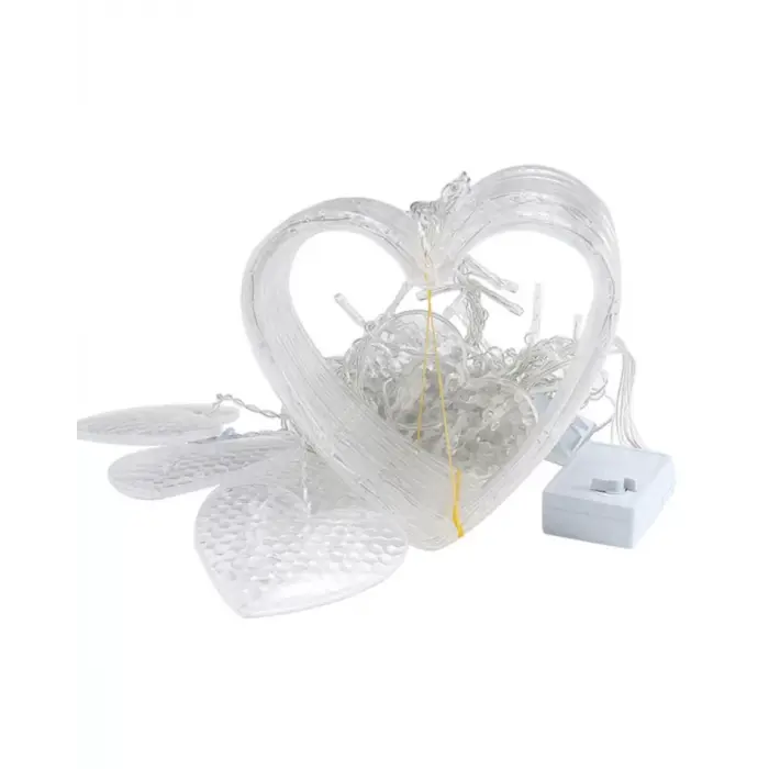 Kalp Şeklinde LED Neon Işık Dekoratif Romantik Oda ve Duvar Lambası