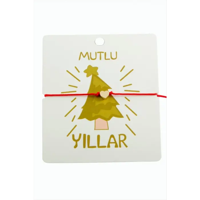 Kalp Yılbaşı Bilekliği