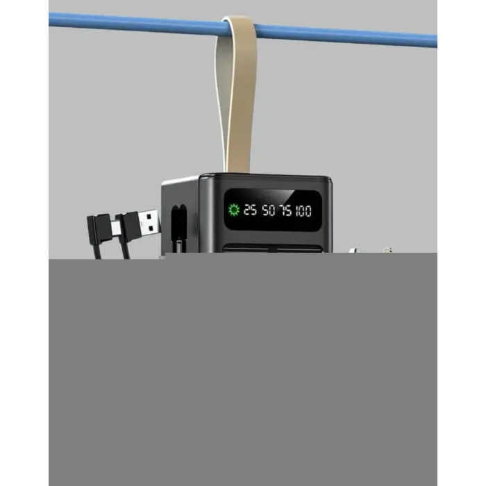 Kamp ve Outdoor Kullanıma Uygun Güneş Panelli Powerbank