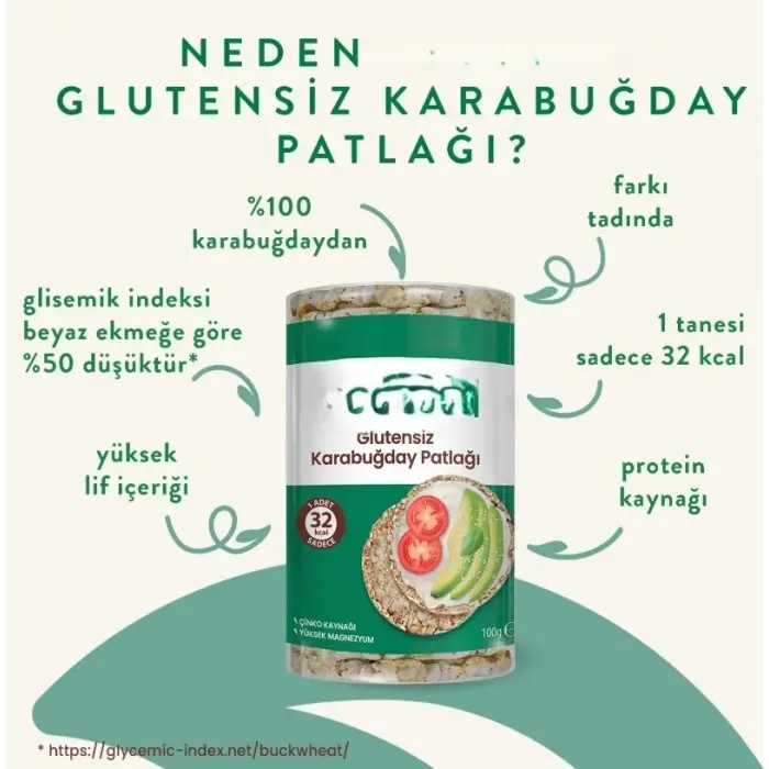 Karabuğday Patlağı 100 Gr