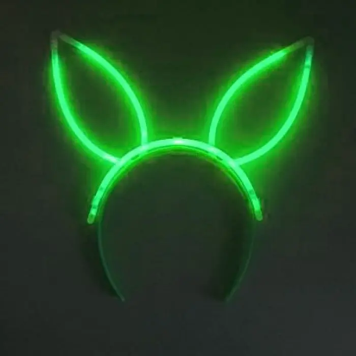 Karanlıkta Yanan Fosforlu Glow Taç 6 Renk 6 Adet Bx40