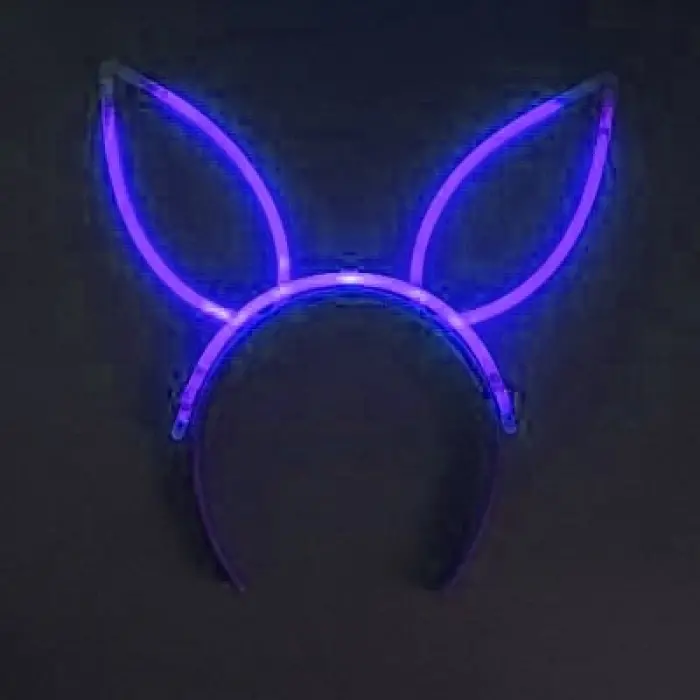 Karanlıkta Yanan Fosforlu Glow Taç 6 Renk 6 Adet Bx40