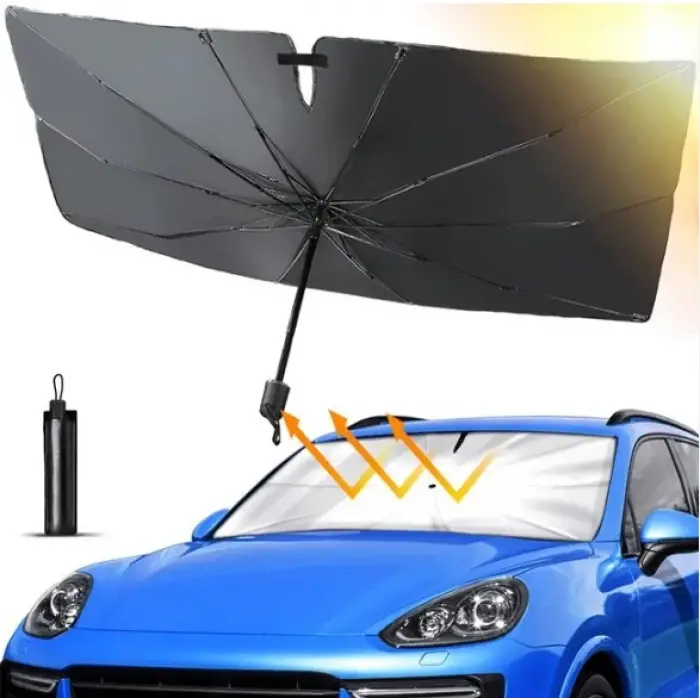 Katlanabilir Araba Ön Cam Güneşliği Şemsiye