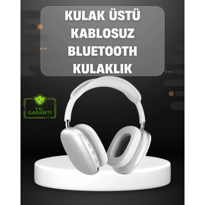 Katlanabilir Bluetooth V5.0 Kablosuz Kulaklık | 400 mAh Gürültü Azaltma
