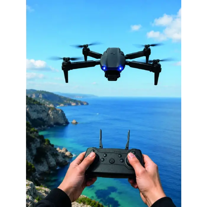 Katlanabilir Kamera Drone 4K HD Görüntü, Hover Özelliği ve Uzaktan Kumanda