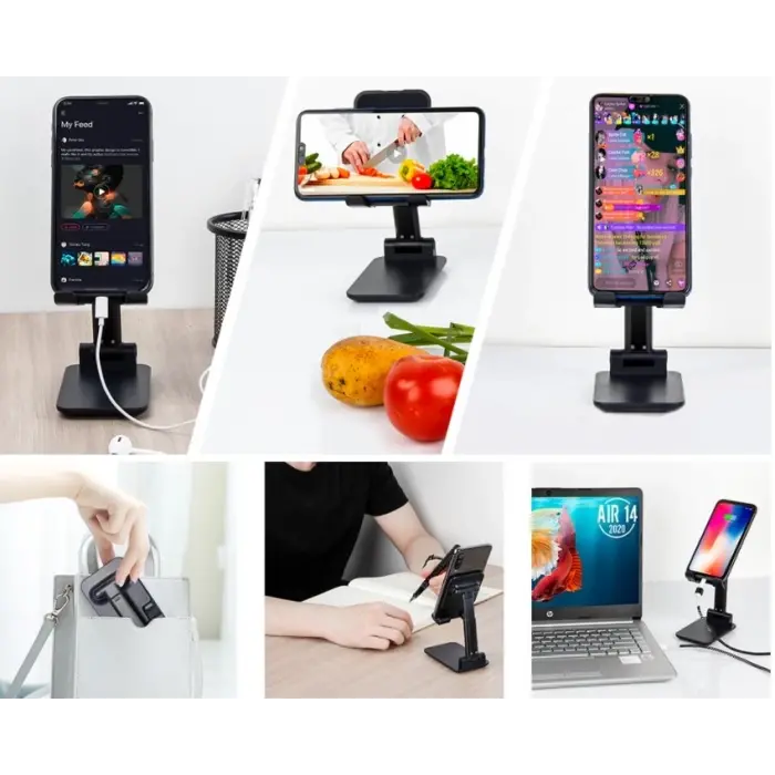 Katlanabilir Masaüstü Telefon Tutucu Stand Bx40