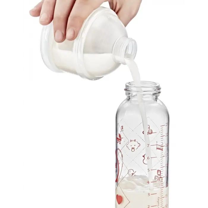  Katlı Toz Mama Kabı 545 Beyaz