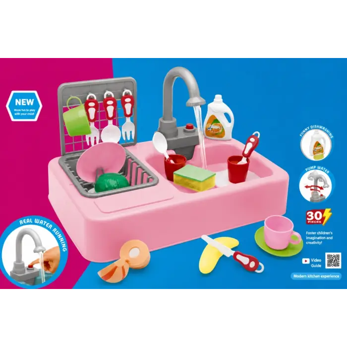 KAY-7020 MODERN PILLI LAVABO PEMBE