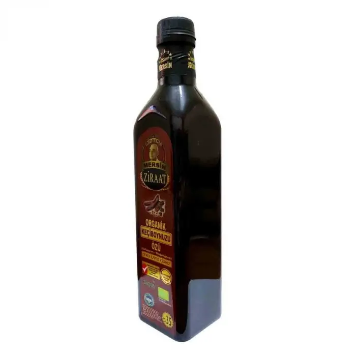 Keçiboynuzu Özü Harnup Özü Organik Cam Şişe 700 Gr