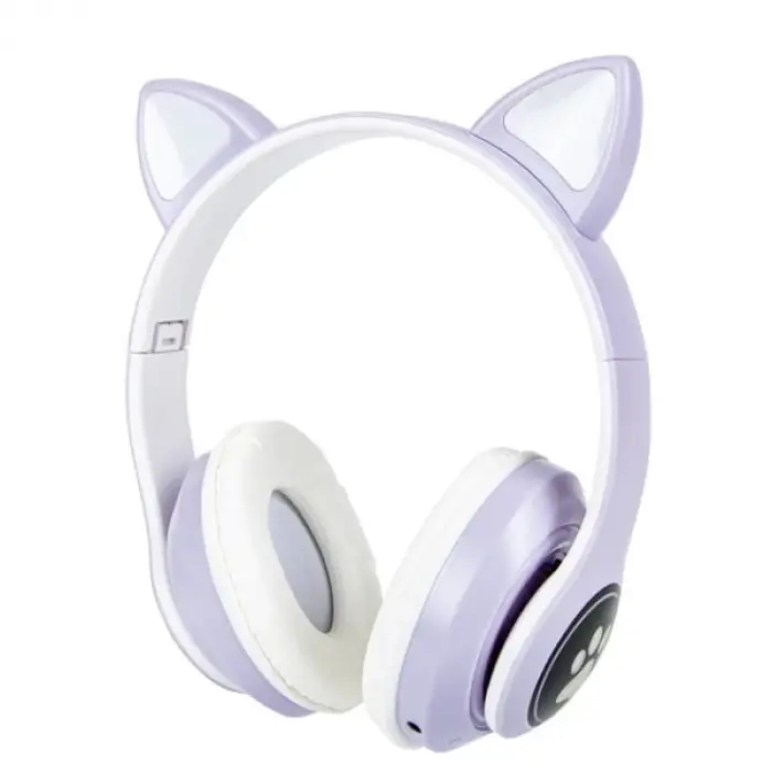 Kedi Figürlü Bluetooth Kulaklık