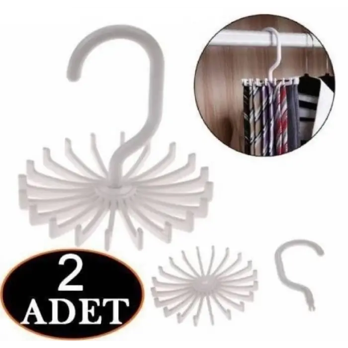 Kemer Askısı 20 Kancalı 2 Adet Bx40