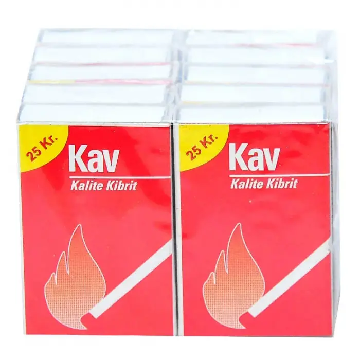 Kibrit 10 Paket (Ortalama 40  X 10 Paket)