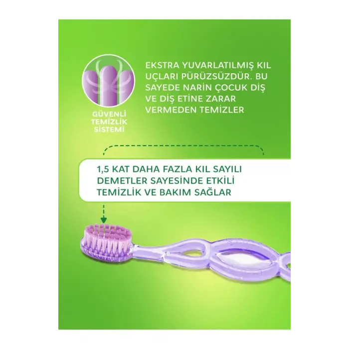 .Kids Ekstra Soft Diş Fırçası 3-7 Yaş