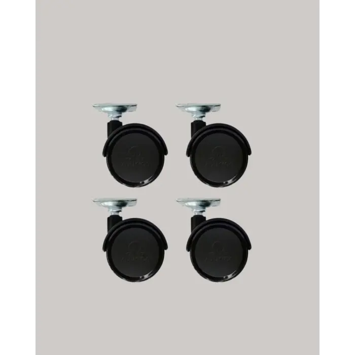 Kilitsiz 4 cm Tekerlek Ayak 4’lü Set Sessiz ve Dayanıklı