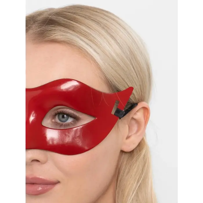 Kırmızı Renk Masquerade Kostüm Partisi Venedik Balo Maskesi Bx40