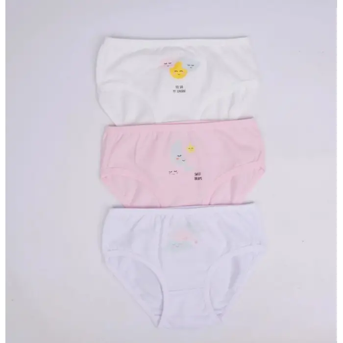 Kız 3lü Slip K128627 (tek adet fiyatıdır)