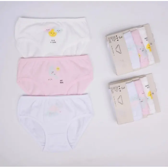 Kız 3lü Slip K128627 (tek adet fiyatıdır)