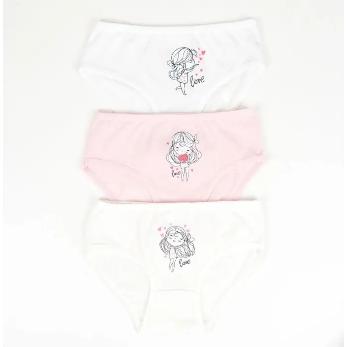 Kız 3lü Slip K128666 (tek adet fiyatıdır)