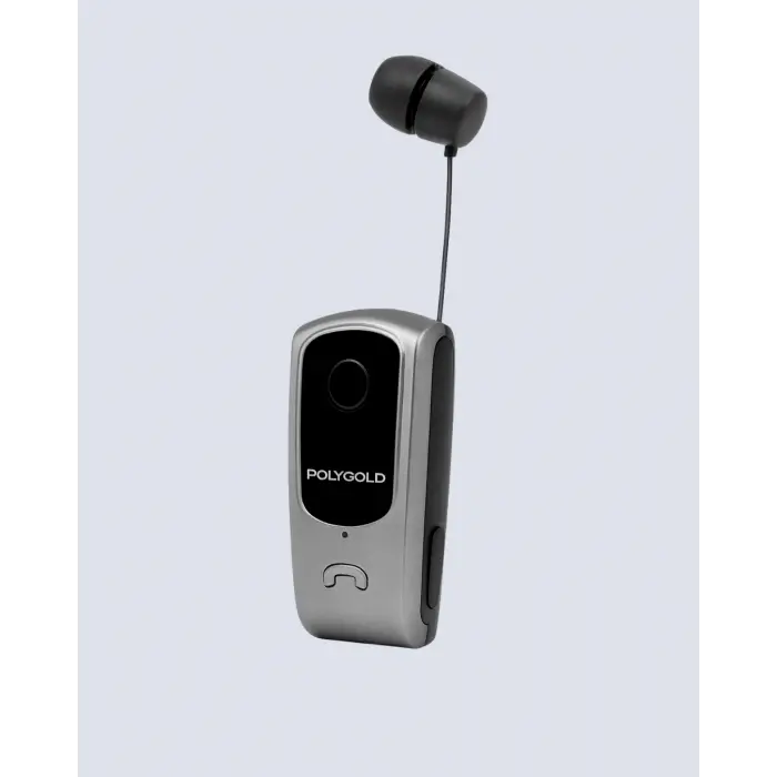 Klipsli Tasarımlı Bluetooth Kulaklık Uzun Pil Ömrü