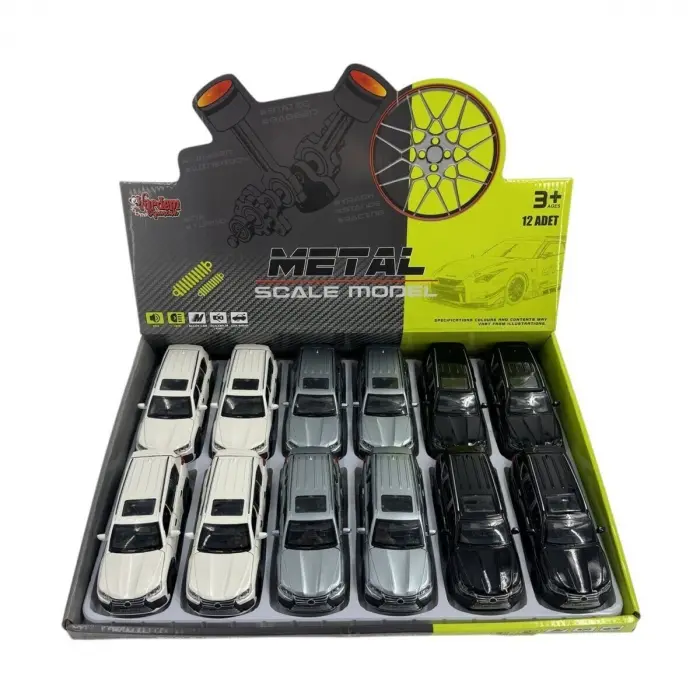 KM-3281D- Vardem Cek Bırak  Işıklı Ve Sesli Metal LX Jeep 1:32