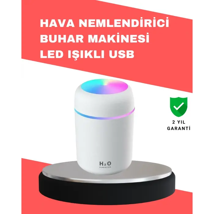 Kompakt Boyutlu Nemlendirici – 30-45ml/h Buhar Kapasiteli