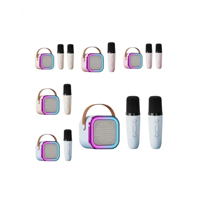 Kompakt Tasarımlı ve Kolay Taşınabilir Karaoke Sistemi