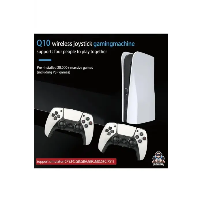 Konsol Gamepad ve Joystick - Renk: Beyaz, Bluetooth, Özellik: Kablosuz, Ürün Türü: Hafıza Kartı