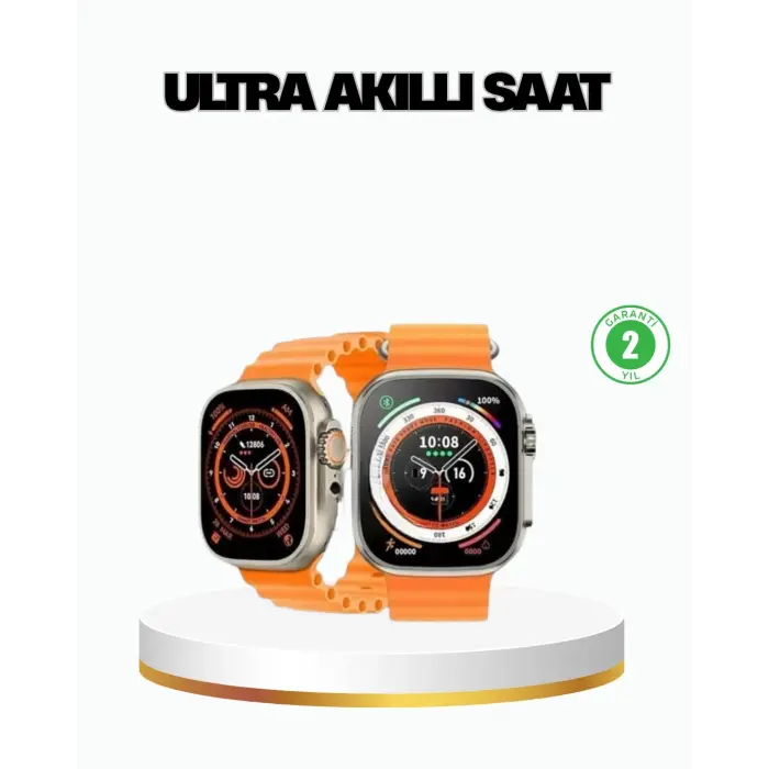 Kordonlu Akıllı Saat – Sesli Görüşme, GPS, Nabız ve Uyku Takibi