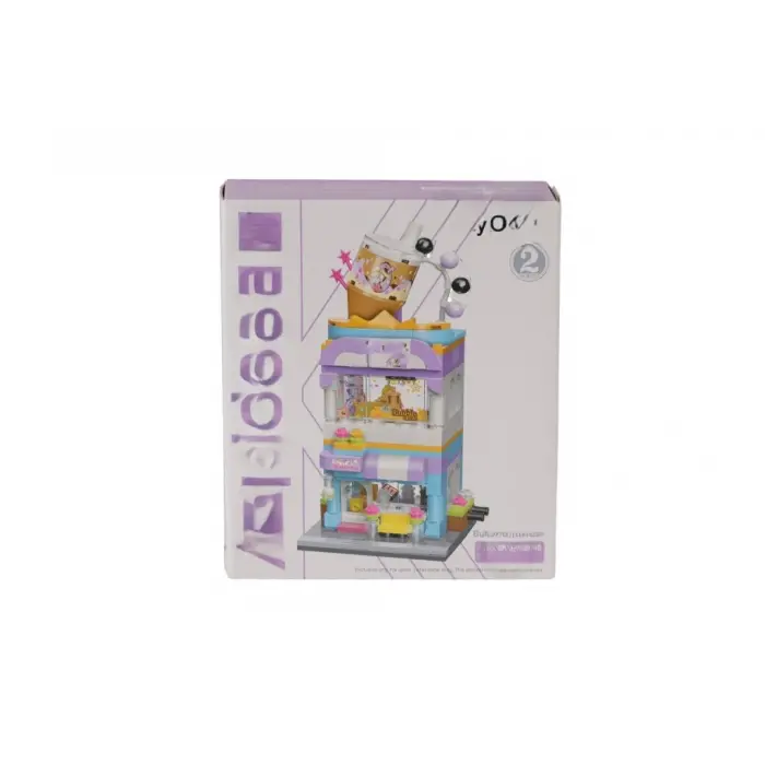 KP0108 BUBBLE TEA KAFE 302 PARÇA BLOCK OYUNCAK