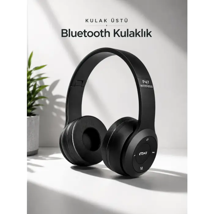 Kulak İçi Kablosuz Bluetooth Kulaklık Ekstra Bass ve Çok Yönlü Kullanım
