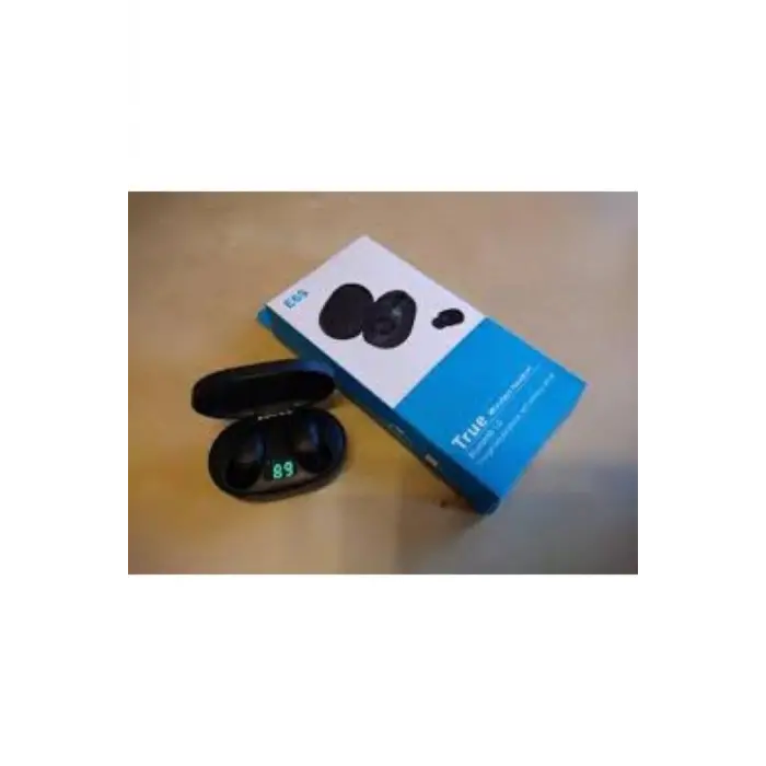 Kulak İçi TWS Bluetooth Kulaklık, Dokunmatik Kontrollü, Suya Dayanıklı Siyah Model