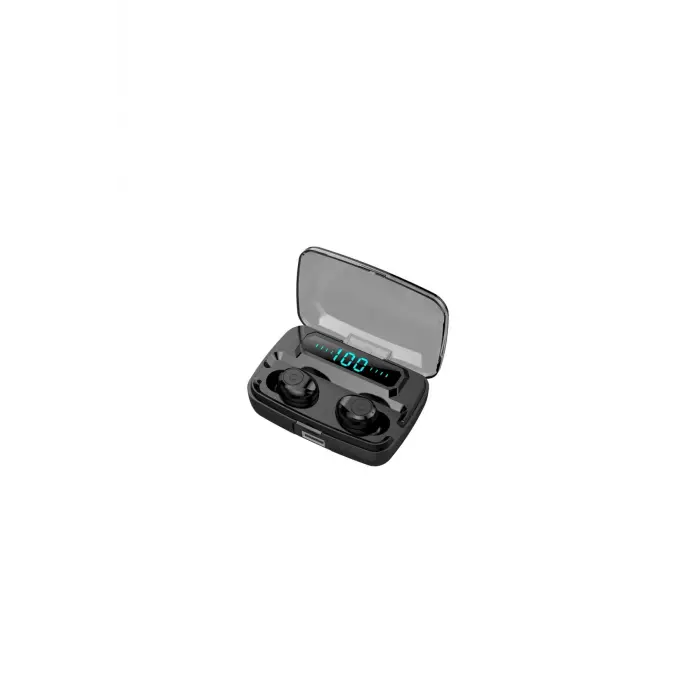 Kulak içi TWS Bluetooth Kulaklık - Renk: Siyah, Bluetooth Versiyon: 5.2, Mikrofon