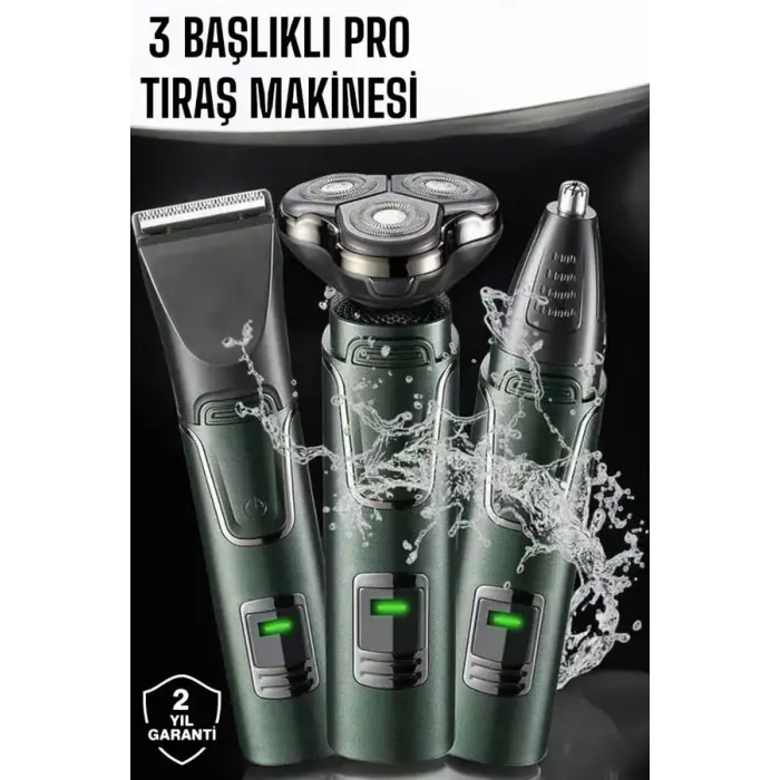 Kulak Ve Burun Başlıklı Profesyonel Tıraş Makinesi