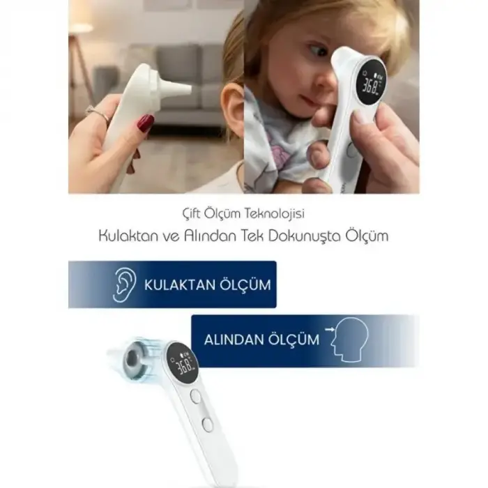 Kulaktan & Alından Ateş Ölçer