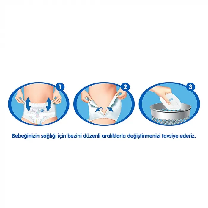 Külot Bez Fırsat Paketi 7 Beden 19+ Kg 27 Adet