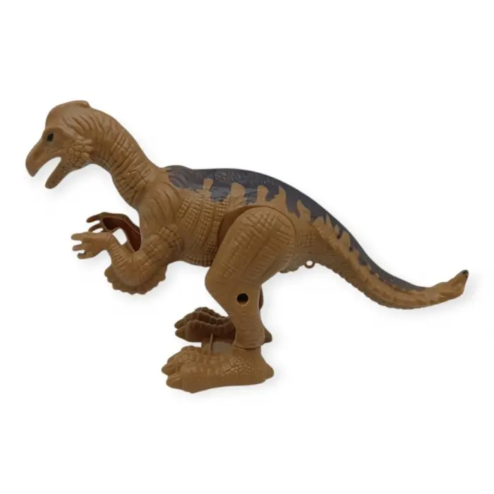 Kurmalı Dinazor Figürleri 20 cm - Asaurus - Kahverengi - 1 ADET