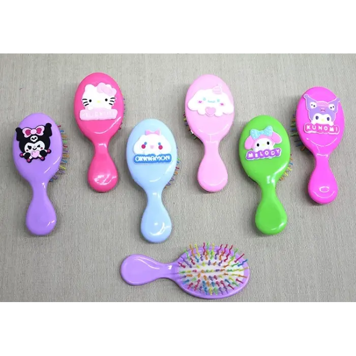 Kuromi, Hello Kitty, Cinnamon, My Melody Saç Tarağı