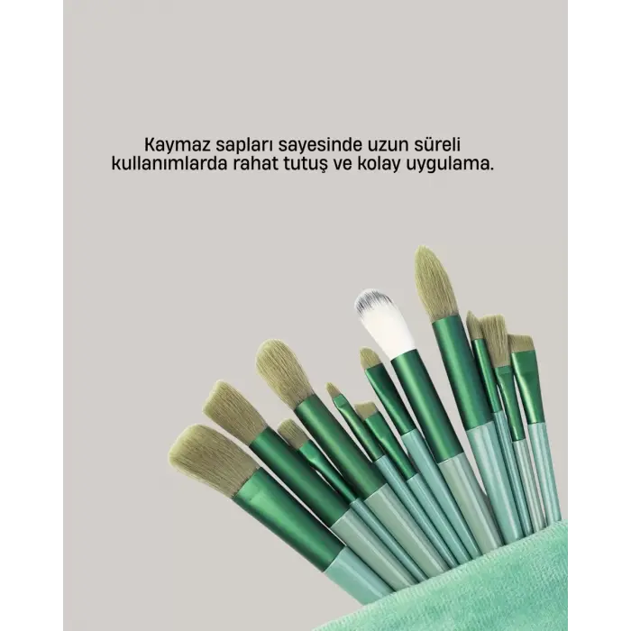 Kusursuz Makyaj İçin Yumuşak ve Dayanıklı Makyaj Fırça Seti
