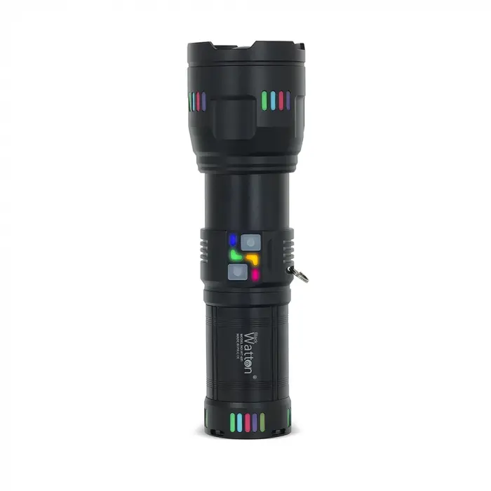 Lazer Etkili Profesyonel El Feneri  Wt-631- 30,000 Lümen