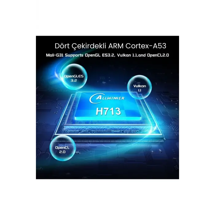 LCD FULL HD 1280x720 çözünürlük, 2.69 inç ekran, siyah taşınabilir Android projektör