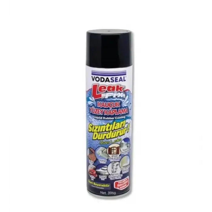 Leak Fix Kauçuk İzolasyon Spreyi 396 gr Siyah
